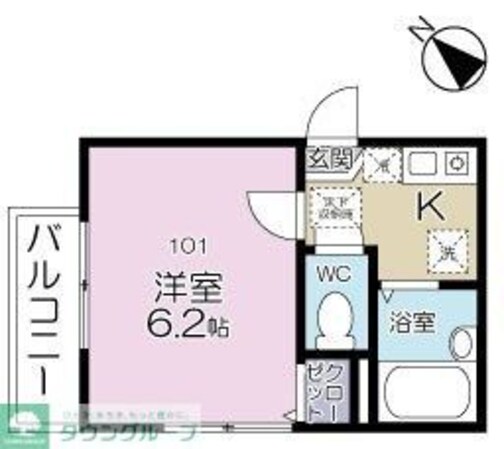 エルアルボリートの物件間取画像
